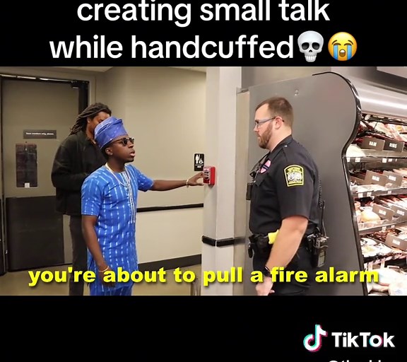 Funny Moments with Cops: Creating Small Talk While Handcuffed