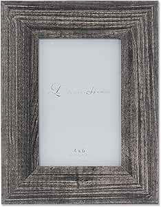 Gray Wood Frame - Dayton Gray 4x6