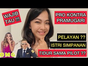 SCHEDULE BAGUS PRAMUGARI TIDUR SAMA PILOT | MODAL CANTIK, SINGLE, MUDA dan SEKSI jadi PRAMUGARI !!!