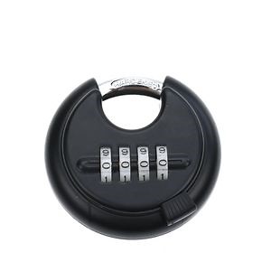 [Hot Item] 4 Digit Password Zinc Alloy Disc Lock Discus Padlock Round Padlock (YH1808)