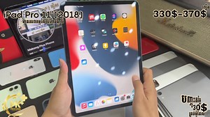 iPad Pro 11’ (2018) Model iPad ដំបូងដែលមាន​លាតធំ​ច្បាស់​ កម្លាំង​ម៉ាស៊ីន​ខ្លាំង​ Speaker 4គ្រាប់លឺពិរោះ​ នៅតែអេម​ នៅតែ​ ពេញ​និយម​😍 ហេីយ​ឥលូវ​នេះថែមទាំង​មាន​ប្រម៉ូសិន​ បញ្ចុះ​តម្លៃ​រហូត​ដល់​ ៣០ដុល្លារ​ទៀតផង🎉😍 iPad Pro 11’ (2018) Sim 330$-370$ឡេីង​ iPad Air2 sim 100$-120$ iPad Pro9.7 sim 150$-180$ iPad Pro10.5 sim 190$-230$ឡេីង iPad Pro11’ (2020) sim 500$-530$ឡេីង​ iPad Pro 11’ M1 sim​ 590$-630$ឡេីង​ iPad 10th Gen​ sim 350$-380$ឡេីង​ —------- ភ្ជាប់ទំនាក់ទំនងជាមួយយេីងខ្ញុំបានតាម: :: Tel: 012 58