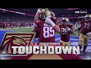 🙌 TOUCHDOWN Jalen Wydermyer | Memphis Showboats 9-27 Michigan Panthers | UFL 2025