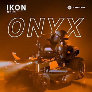 Our boldest approach yet to home landscaping. Explore the all-new IKON ONYX™ here: https://bit.ly/428IXPB | Ariens