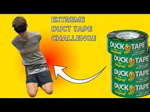 EXTREME DUCT TAPE CHALLENGE ... CAN I ESCAPE?