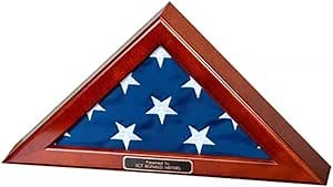 Flag Display Case for 4x6 Flag - Cherry Finish. 4'x6'