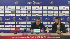 4.3K views · 29 reactions | Conferenza stampa post partita di Coach Dīmītrīs Priftīs dalla sala stampa del PalaTrieste. Post-match press conference with Coach Dimitris Priftīs from the press room at PalaTrieste. #TriesteReggioEmilia #BePartofIt #PallacanestroTrieste #Trieste #Basketball #Basket #Italia #LBA #seriea | Pallacanestro Trieste | Facebook