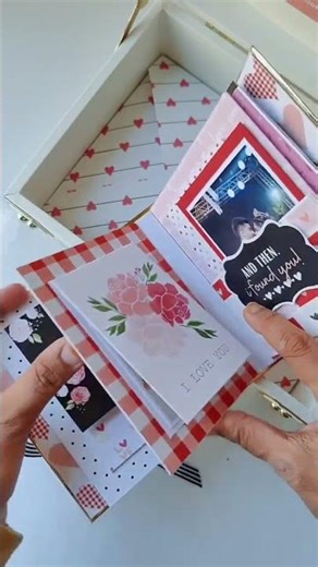 Valentine’s Special Explosion Box Tutorial ❤️ #diy #cardcreations #handmadegifts