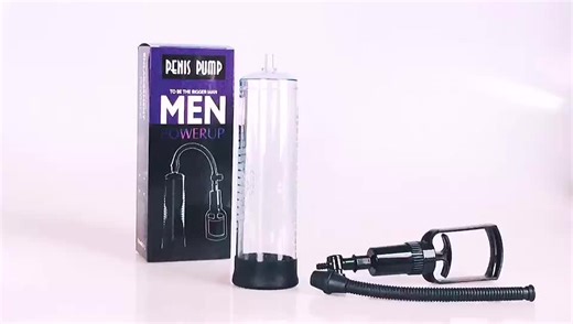 Hot Sale Custom OEM Manual Vacuum Pump for Men Penis Enlarger with Comfortable Cylinder for Controlled Use Sex Toy for Men