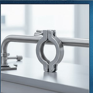 [Hot Item] Premium Sanitary Vacuum Clamp in Durable Stainless Steel