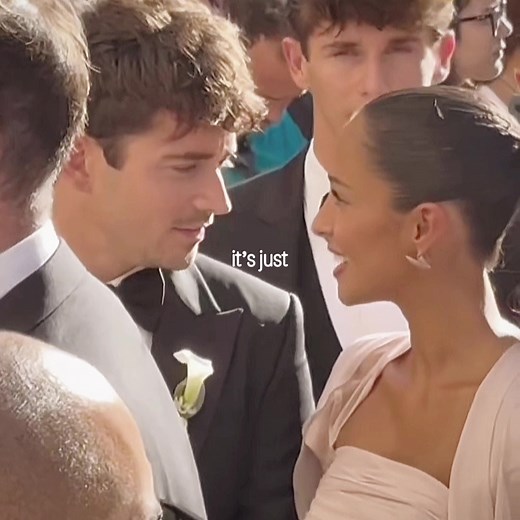 Charles Leclerc and Alexandra Saint Mleux Moments