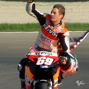 The best memories ✨ This is how we want to remember Nicky Hayden on the day his number 69 is retired from #MotoGP 🏁 #RideOnKentuckyKid | MotoGP