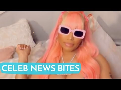 Nicki Minaj Shows Off Bare Baby Bump To Promote New Music Video for Move Ya Hips with ASAP Ferg