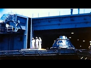 Skylab 2 1973 - USS Ticonderoga CVS-14 & USS New Orleans LPN-11 with Capsule & Astronauts