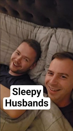 Night night from 2 sleepy husbands #onthisday #tired #husband #night #sleep #gay