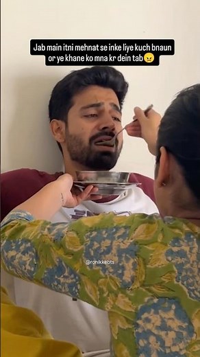 Ise khte h “jor jabardasti”💪🏻 #theroniksharma #comedy #funnycouple #husbandwifenokjhok #couplereel