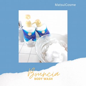 Bouncia Body Wash (Made in Japan ) A foaming type of body wash with collagen and hyaluronic acid to moisturize the skin and to prevent the dehydration of your skin. Made with pure cows milk. | Japan Beauty