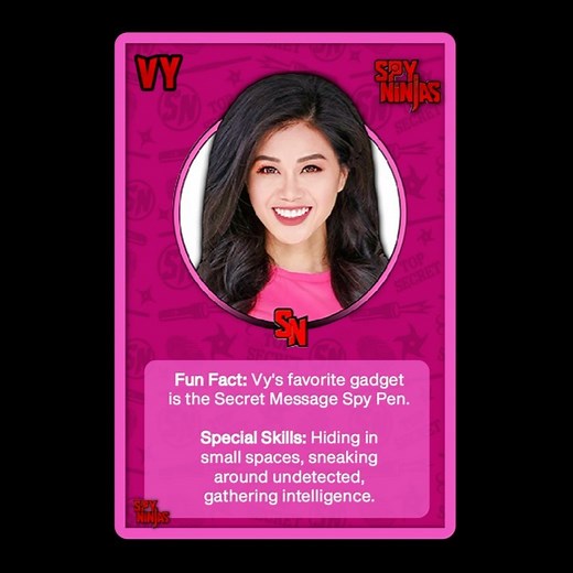 Vy Qwaint on Instagram: "Hi, I'm Vy, the "Spicy Spy Ninja." 🌶 Here are a few fun facts about me! #SpyNinjas #VyQwaint #SpyNinjasForever"