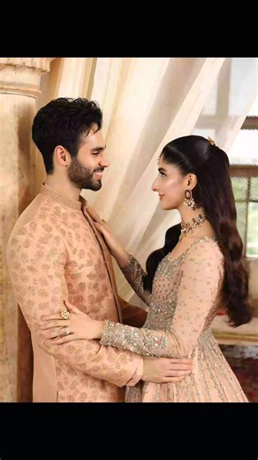 The highly awaited “Buss Tum” collection by Maya Pret has arrived, and it’s just as stunning as the couple showcasing it. Mawra and Ameer dazzle in peach-toned ensembles adorned with exquisite hand embellishments and intricate adda work—an ideal ode to a grand and elegant wedding. @ameergilani @mawrellous @mayapretofficial | Asian Lifestyle Magazine | Facebook