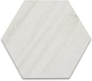 Stone Center Online Moleanos Beige Golden Beach Limestone 6 inch Hexagon Tile Honed Kitchen Bath Wall Floor Backsplash Shower (100 Piece)