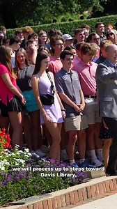 ❤️💙 The tradition continues. 🔔 Welcome, class of 2027, to where your passions find purpose. | Samford University