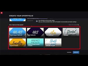 SLCC Digication: Selecting your template