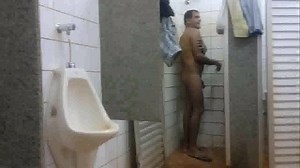 getting caught filming hung trucker at shower