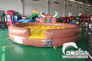 🏷 Inflatable Mattress for Bull Rodeo for Sale 💰Price: $790 📐Size: 16x16x5FT (5x5x1.5M) 🔎More units and prices on our website: www.omegaInflatables.com | Omega Inflatables Factory