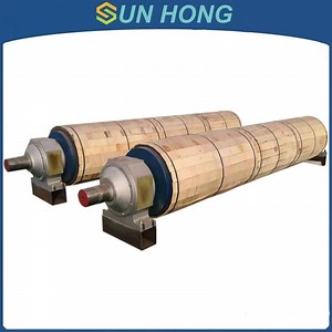 [Hot Item] Paper Machine Rubber Coated Paper Transfer Support Spreader Roll