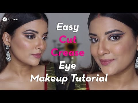 Easy Cut Crease | Eye Makeup Tutorial | SUGAR Cosmetics