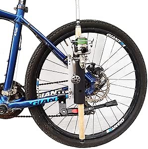Fishing Rod Holder for Bicycles,Fishing Rod Racks for Bike,Rod Bike Rack ,Mounts Your Rod to Your Bicycle ,for Bike Fishing