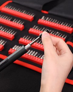 #KAIWEETS ES20 Electric Screwdriver Set - Your Fixing Companion! 🛠️ Standouts: ⚙️ 137 tools in 1 ⚙️ Premium CRV Silver Nickel Bits ⚙️ Swift 200rpm speed ⚙️ Customizable torque Try it now and feel the difference by clicking Bio! 😍 | Kaiweets