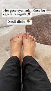 446K views · 4.7K reactions | Gece uyuyamadan önce mutlaka denettin #egzersiz #saglık #uyku #keşfet #viral | Yağmur Çakir | Facebook