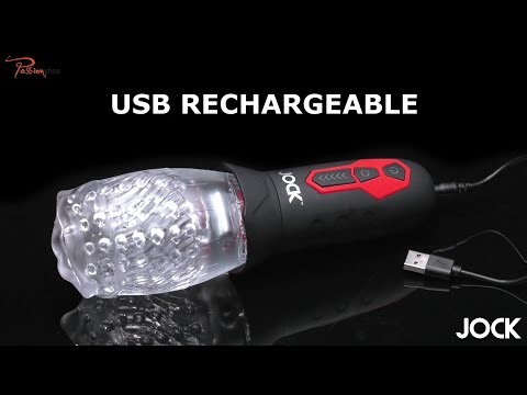 Jock Spinning & Vibrating Masturbator by Curve | Product Demo (PG Rated)