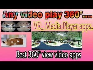 360° video player . Any video 360° player. VR media player-360° viewer.
