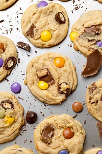 Halloween Candy Cookies