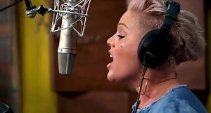 271K views · 5K reactions | We are happy to announce that P!nk has recorded a song for #ThroughTheLookingGlass! Watch the behind the scenes action here... | Walt Disney Studios | Facebook