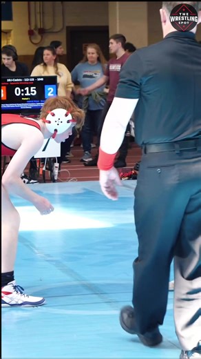 Gabriel Rojas attempts a no leg carry but can't finish until he gets the leg... see the full match at https://youtu.be/nYUbWFBDWtY #2023 #beatthestreets #oprf #freestyle #jacobcochran #napervillewrestlingclub #gabrielrojas #beatthestreets #123lbs #cadet | The Wrestling Spot