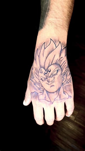 Majin vegeta tattoo 🔥 #vegetattoo#tattoo #dbztattoo #majinvegeta #majinvegetatatto