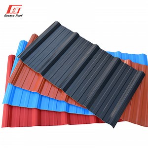 [Hot Item] 3mm Thick Plastic PVC Roof Tiles Colombia 1130 Resindencial ASA PVC Roof Tile