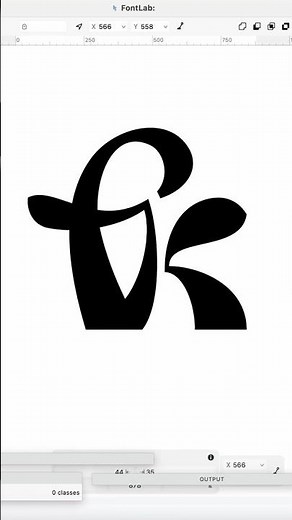 fk ligature glyph FontLab #fontlab #fontlab8 #glyphs #ligature #typeface #typedesign #font