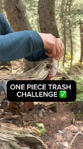 2.1K views · 20 reactions | Have you ever seen the corner of a plastic wrapper left behind in nature? They easily fall out of pockets or get swept away by the wind. But we have a solution for you! Instead of tearing the wrapper corners off, join the one-piece trash challenge and keep the wrapper intact to make it easier to dispose of properly. What other tips do you have for reducing litter? | Leave No Trace | Facebook