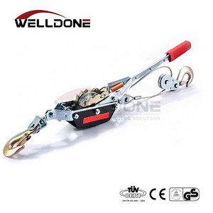[Hot Item] 2.5ton Ratchet Wire Tensioning Tool Cable Puller Wire Rope Hand Power Puller