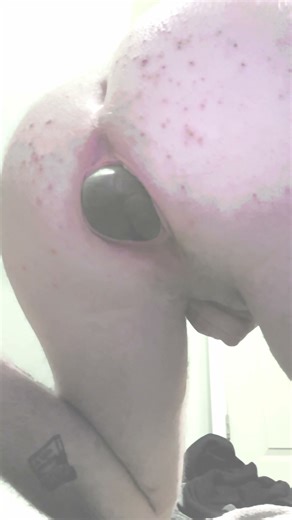 super constipated giant hard turd pooping on floor