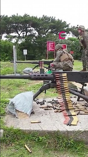 50 Cal Machine Gun VS 20mm Autocannon? #shorts