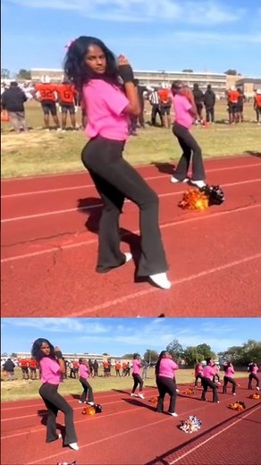 🩷🖤 BE AGGRESSIVE #cheerleading #cheer #highschool