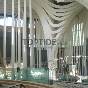 [Hot Item] Building Curved Aluminum / Aluminium False Ceiling Bending Wall Decorative Panel