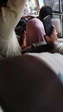 Bangladeshi girl touching in bus..