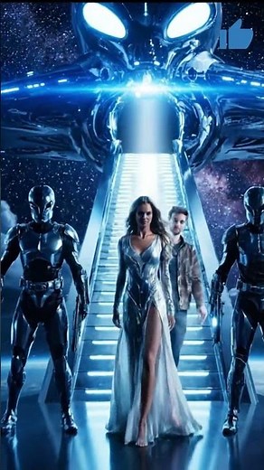 “Love Descends from the Stars ✨ | Epic Sci-Fi Romance Short”