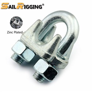 [Hot Item] Adjustable Forged Carbon Steel Wire Rope Clamps
