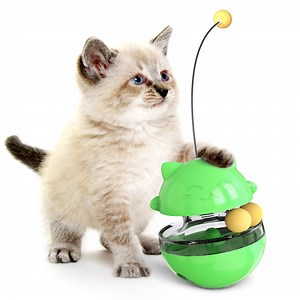 [Hot Item] Funny Shaking Leakage Food Dispenser Ball Pet Puzzle Tumbler Toy